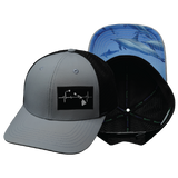 Hawaii - 6 Panel - Ice Blue / Black (Unisex)