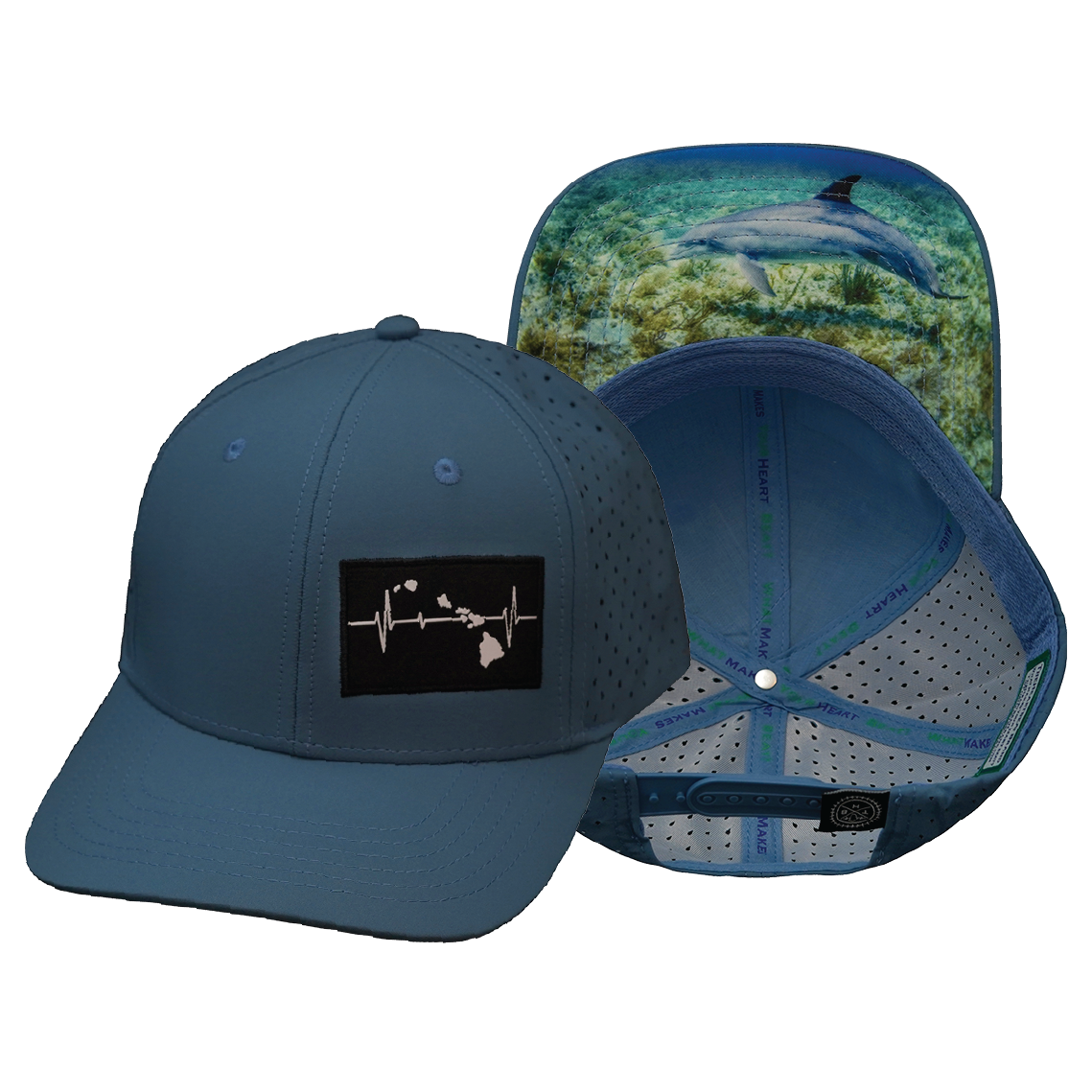 Hawaii - 6 Panel - Sea Blue (Unisex)