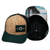 Oceanside "Oside" - 6 Panel - Cork - Green / Black (Unisex)