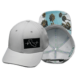 California - 6 Panel - AirMesh - Athletic Fit - Gray (Unisex)