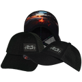 Camping - 6 Panel - Shallow Fit - Unstructured - Black Hemp / Black - Soft Trucker Mesh (Unisex)
