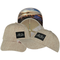 Camping - 6 Panel - Shallow Fit - Tan Hemp - Fabric Back (Unisex)