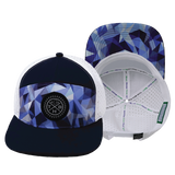 **YOUTH** THB  - 7 Panel - Geo Blue - Navy / White (Unisex)