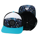THB - 7 Panel - Love Rising - Neon Green Blue / White / Black (Unisex)