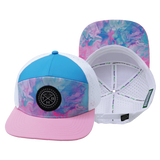 THB - 7 Panel - Cotton Candy - Pink / Neon Blue / White (Unisex)