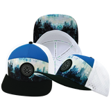 **YOUTH** THB  - 7 Panel - City Drip - Black / Blue / White - Laser Mesh (Unisex)