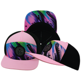 THB - 7 Panel - Aurora - Pink / Black - Laser Mesh (Unisex)