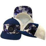 **YOUTH** THB  - 7 Panel - Artist Flow - Navy / Cream - Laser Mesh (Unisex)