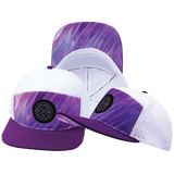 THB - 7 Panel - Purple Glaze - Purple / White - Laser Mesh (Unisex)