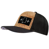 Alabama - 6 Panel - Cork - Charcoal - Trucker Mesh (Unisex)