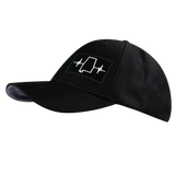 Alabama - 6 Panel -  AirMesh - Athletic Fit - Black - Fabric Back(Unisex)