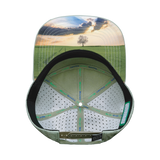 Alabama - 7 Panel - Sage / Cream - Laser Mesh (Unisex)