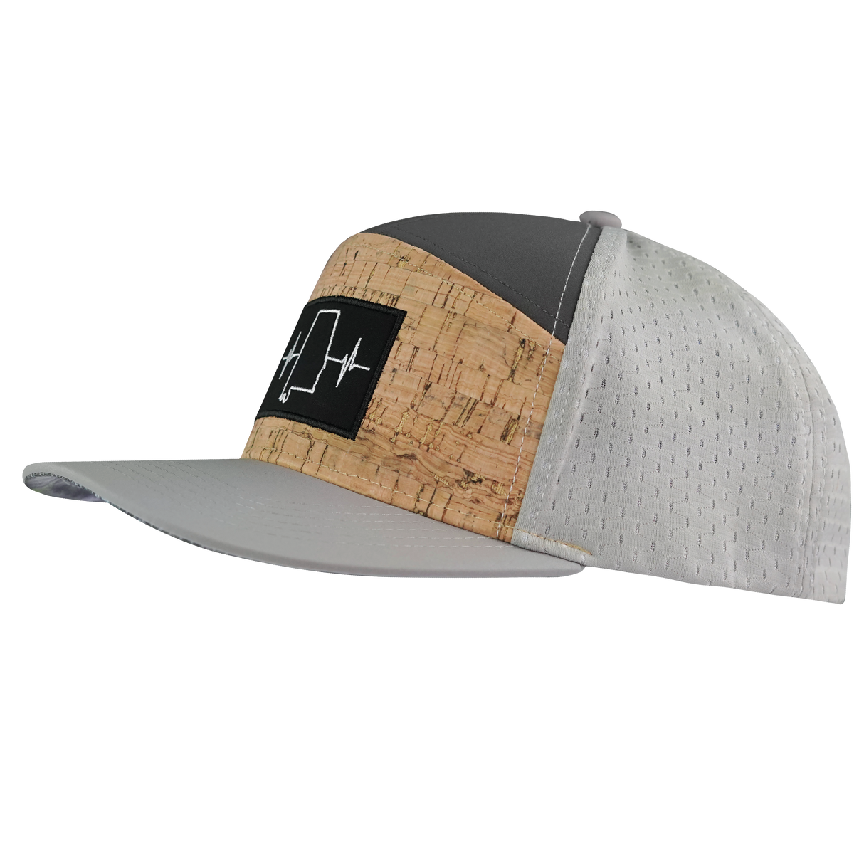 Alabama - 7 Panel - Cork - Gray / Charcoal - Jersey Mesh (Unisex)