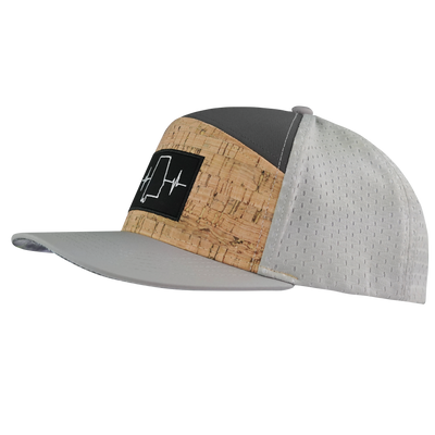 Alabama - 7 Panel - Cork - Gray / Charcoal - Jersey Mesh (Unisex)