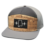Alabama - 7 Panel - Cork - Gray / Charcoal - Jersey Mesh (Unisex)