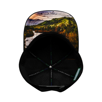 Alabama - 6 Panel - Cork - Black - Trucker Mesh (Unisex)