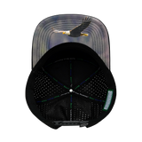 Alaska - 7 Panel - Black / Gray / Charcoal - Laser Mesh (Unisex)