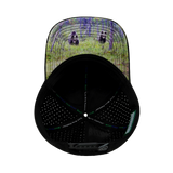Alaska - 6 Panel - Shallow Fit - Pony Tail - Camo / Black - Soft Trucker Mesh (Unisex)
