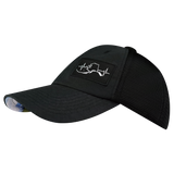 Alaska - 6 Panel - Unstructured - Black - Soft Trucker Mesh (Unisex)