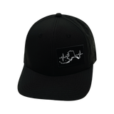 Alaska - 6 Panel - Black - Laser Mesh (Unisex)