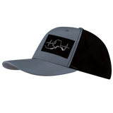 Alaska - 6 Panel - Gray Blue / Black - Laser Mesh (Unisex)