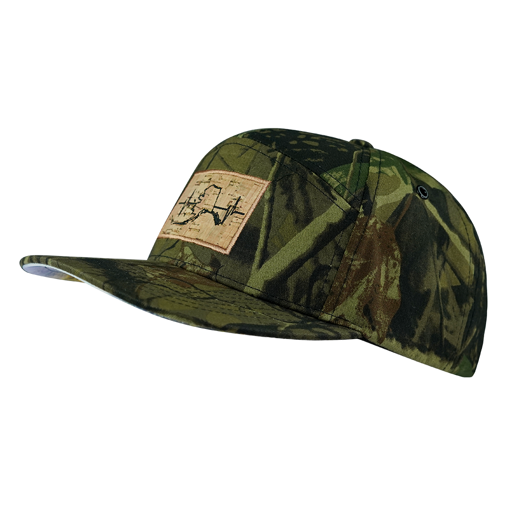 Alaska - 7 Panel - Fall Tree Camo - Fabric Back (Unisex)