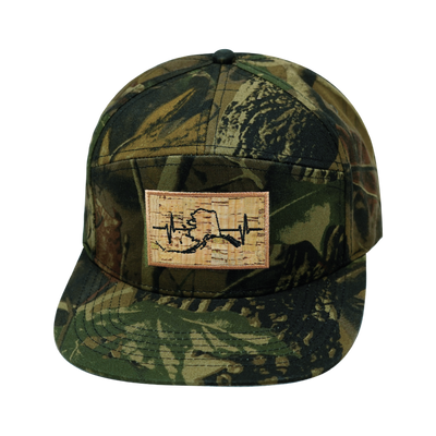 Alaska - 7 Panel - Fall Tree Camo - Fabric Back (Unisex)