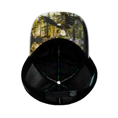 Alaska - 6 Panel - Unstructured - Gray / Black - Soft Trucker Mesh (Unisex)