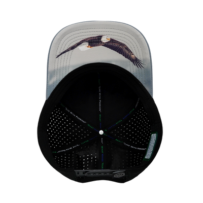 Alaska - 6 Panel - Gray Blue / Black - Laser Mesh (Unisex)