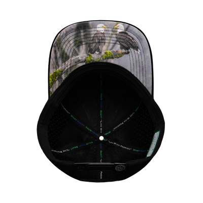 Alabama - 6 Panel - Black - Laser Mesh (Unisex)