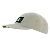 Dog - 5 Panel - Unstructured - Corduroy - Sand - Fabric Back (Unisex)