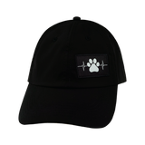 Dog - 6 Panel - Unstructured - Black - Laser Mesh (Unisex)