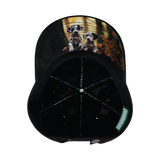Dog - 6 Panel - Unstructured - Black - Laser Mesh (Unisex)