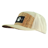 Dog - 7 Panel - Corduroy - Cork - Cream - Fabric Back (Unisex)