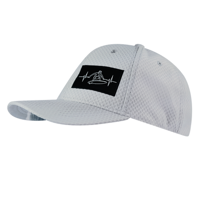 Surf - 6 Panel - AirMesh - Athletic Fit - Gray - Fabric Back (Unisex)