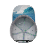 Surf - 6 Panel - AirMesh - Athletic Fit - Gray - Fabric Back (Unisex)