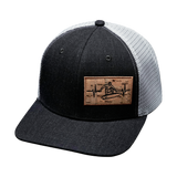 Surf - 6 Panel - Charcoal / Gray - Trucker Mesh (Unisex)