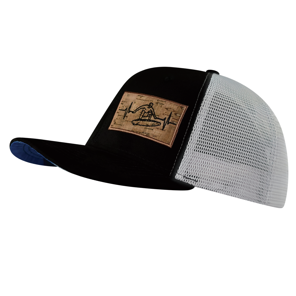 Surf - 6 Panel - Suede - Black / Gray - Trucker Mesh (Unisex)