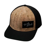Surf - 6 Panel - Cork - Black - Trucker Mesh (Unisex)