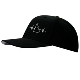 Idaho - 6 Panel - Black - Laser Mesh (Unisex)