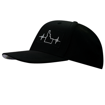 Idaho - 6 Panel - Black - Laser Mesh (Unisex)