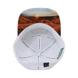 Idaho - 7 Panel - Cork - Gray / White - Laser Mesh (Unisex)