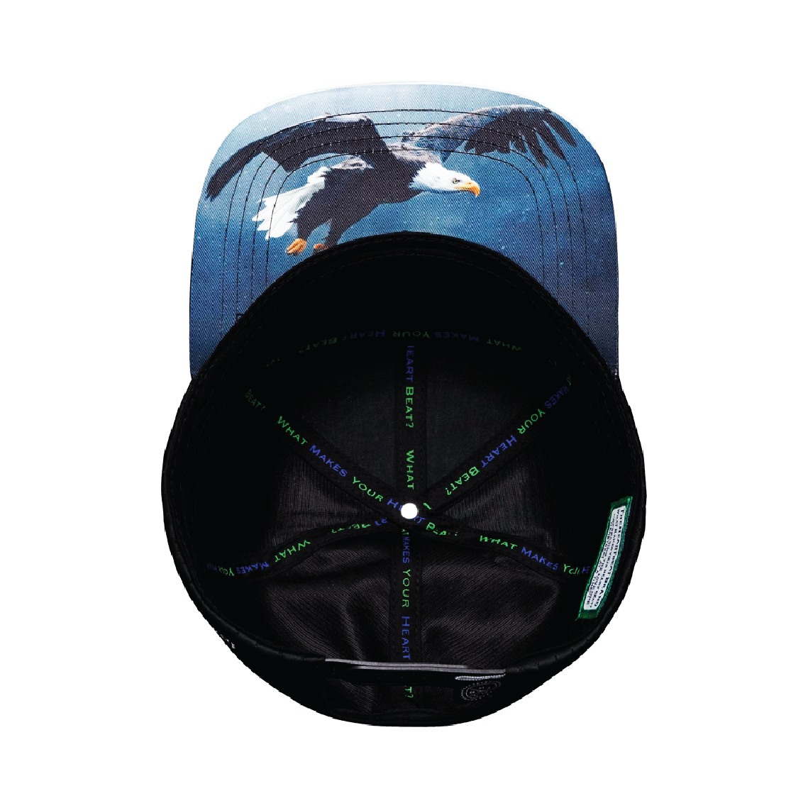 Idaho - 7 Panel - Navy Camo / Black - Laser Mesh (Unisex)