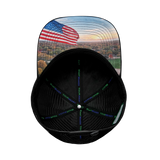 Idaho - 6 Panel - Black Camo / Black  - Trucker Mesh (Unisex)