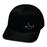 Idaho - 6 Panel - Black - Trucker Mesh (Unisex)