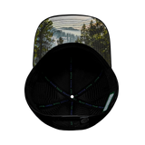 Idaho - 6 Panel - Black - Trucker Mesh (Unisex)