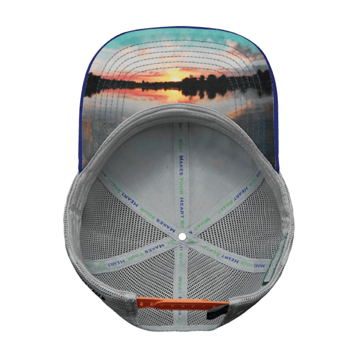 Idaho - 6 Panel - Cork - Royal Blue / Gray - Trucker Mesh (Unisex)