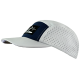 Paddle Board - 5 Panel - Sporty - Unstructured - Gray / Navy - Laser Mesh (Unisex)