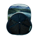 Paddle Board - 7 Panel - Cork - Dark Teal / White - Laser Mesh (Unisex)