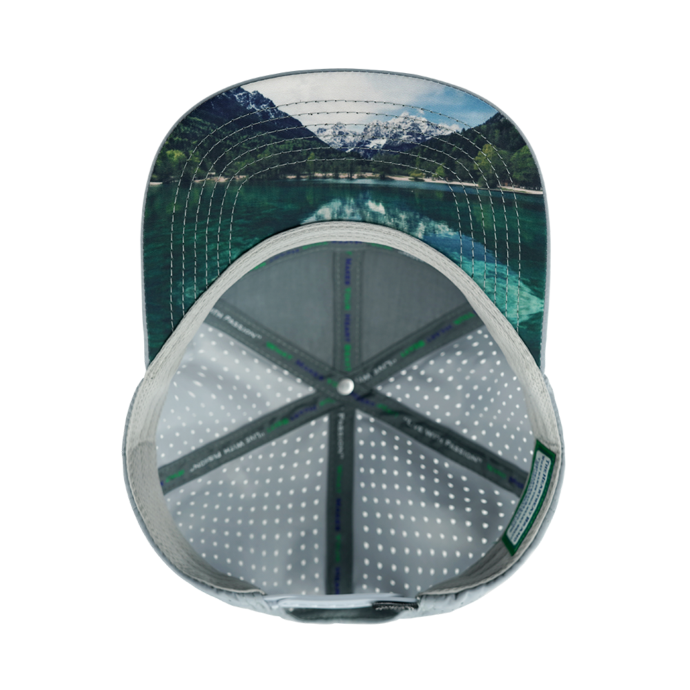 Paddle Board - 7 Panel - Gray / Black / White - Laser Mesh (Unisex)